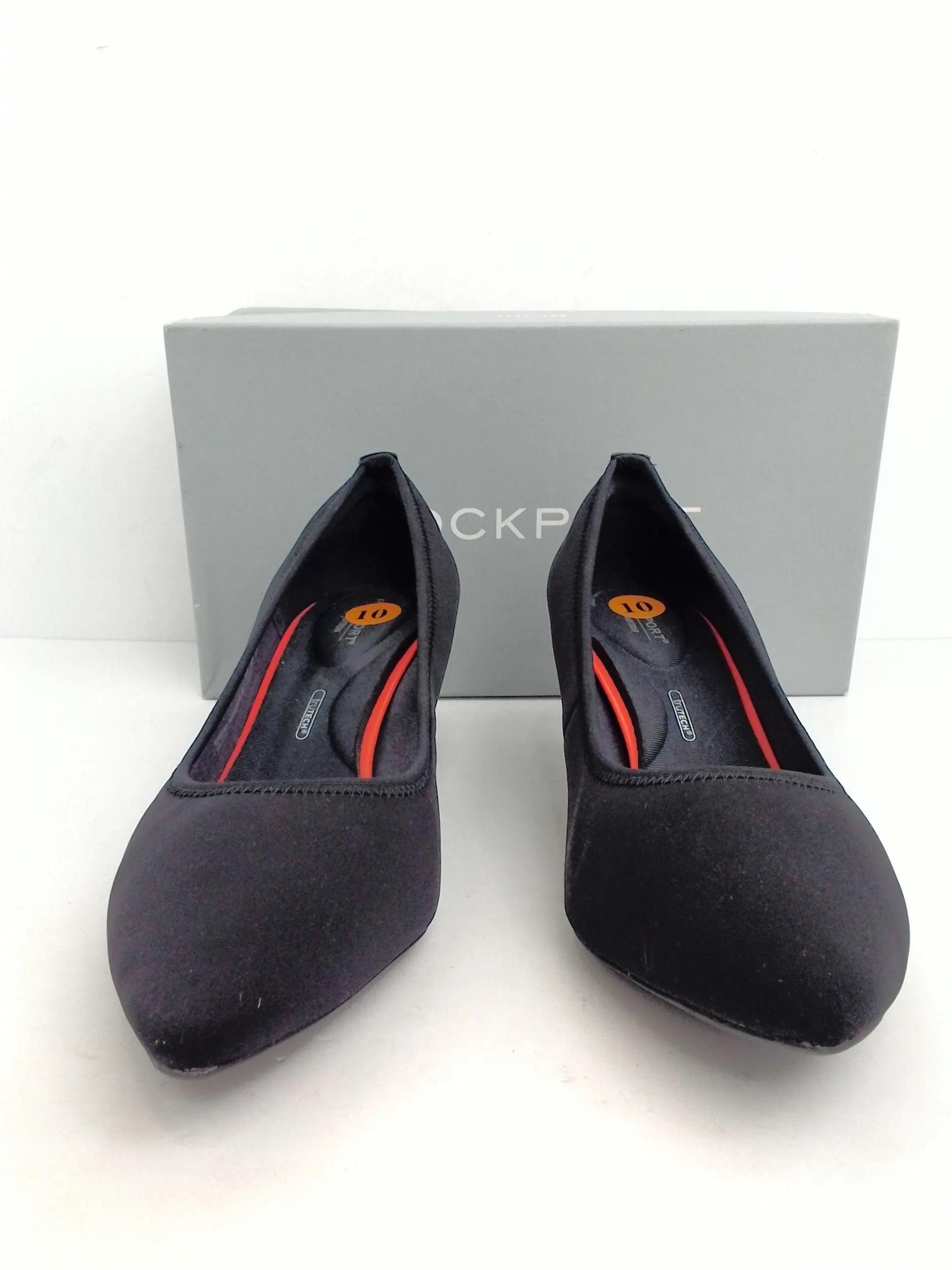 Rockport Women's Black Pointed Toe Heels Size 10 M