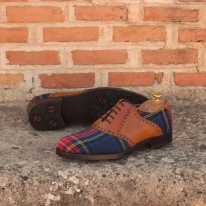 Saddle-Painted Calf, Sartorial, Brown, Blue-Wholesale