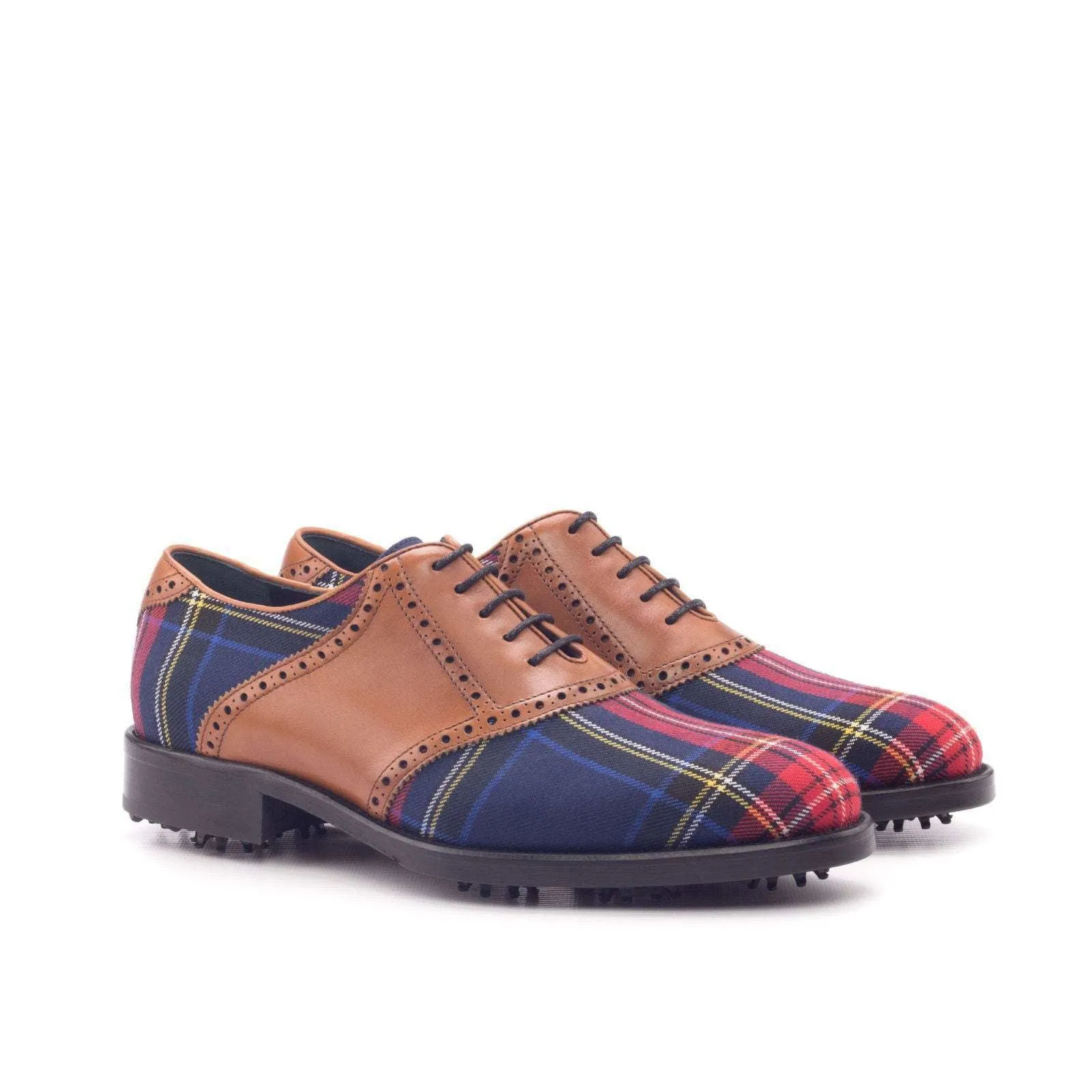 Saddle-Painted Calf, Sartorial, Brown, Blue-Wholesale