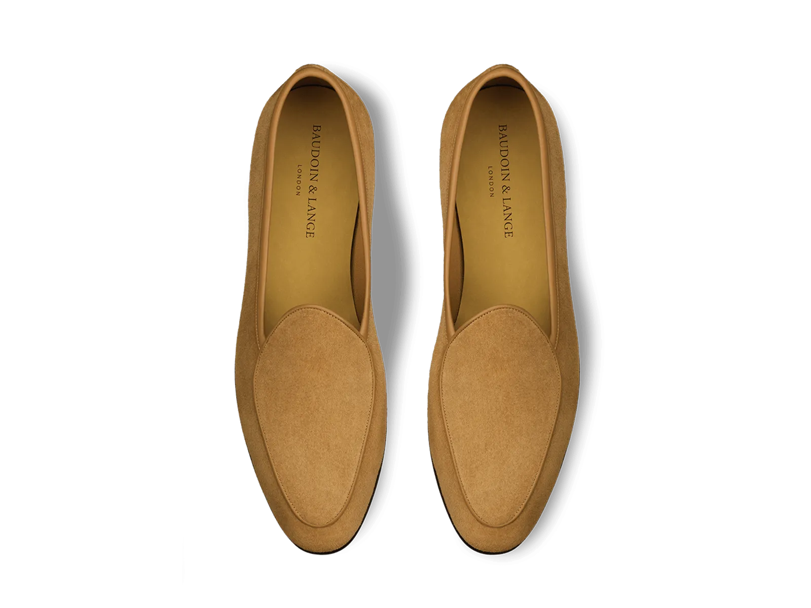 Sagan Classic Loafers in Sahara Asteria Suede with Leather Sole