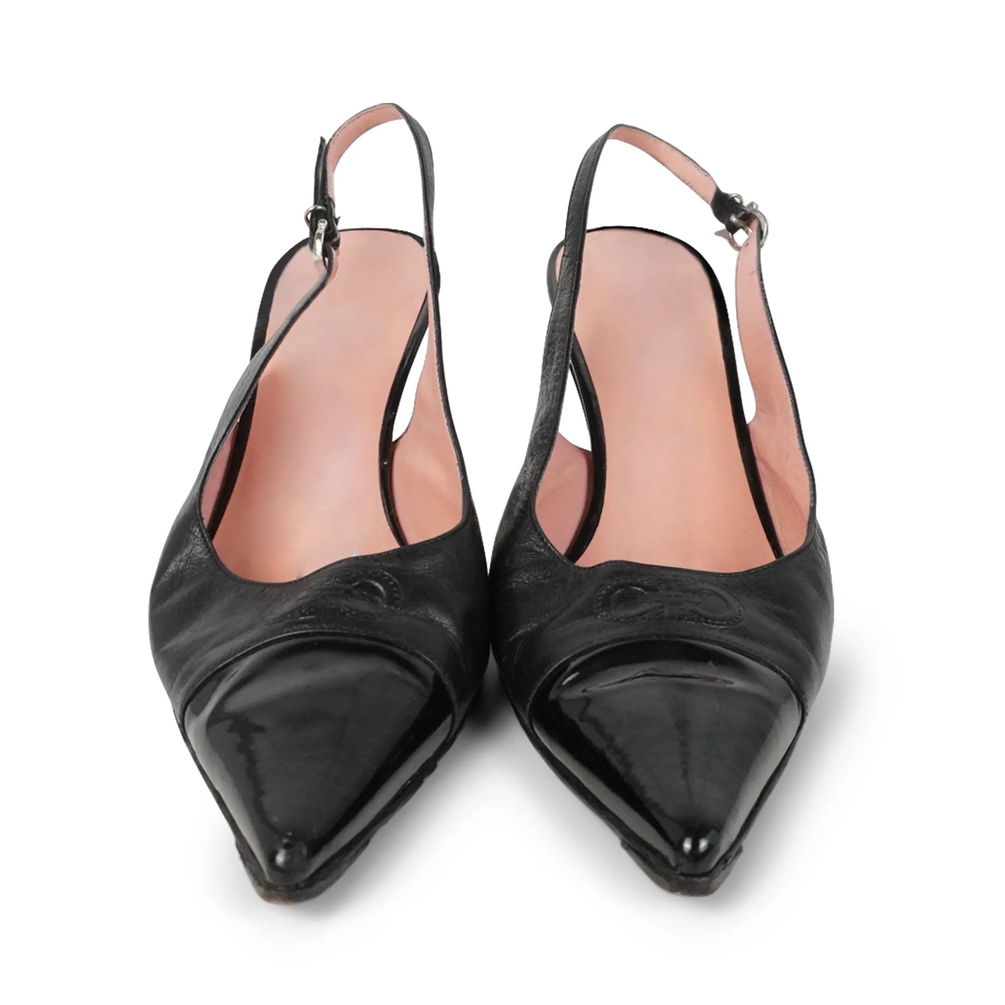 Salvatore Ferragamo Slingback Heels - Women's 9