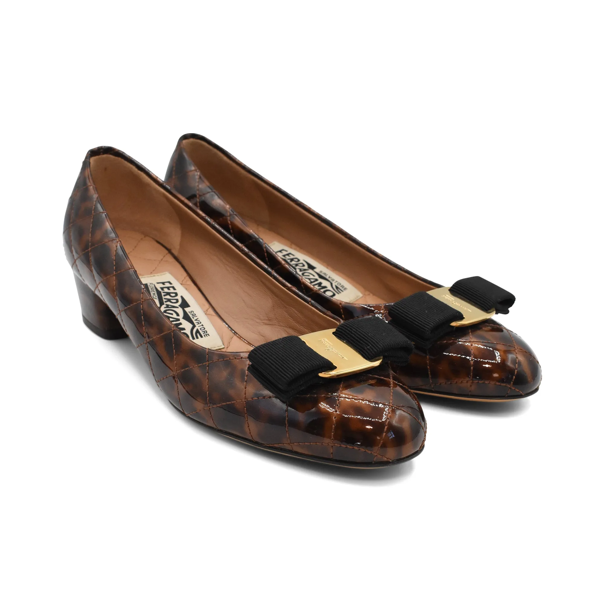 Salvatore Ferragamo 'Vara Bow' Pumps - Women's 5.5