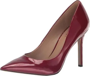 Sam Edelman Hazel Holly Red Stiletto Heeled Shoes Pointed Toe Wide Fashion Pumps