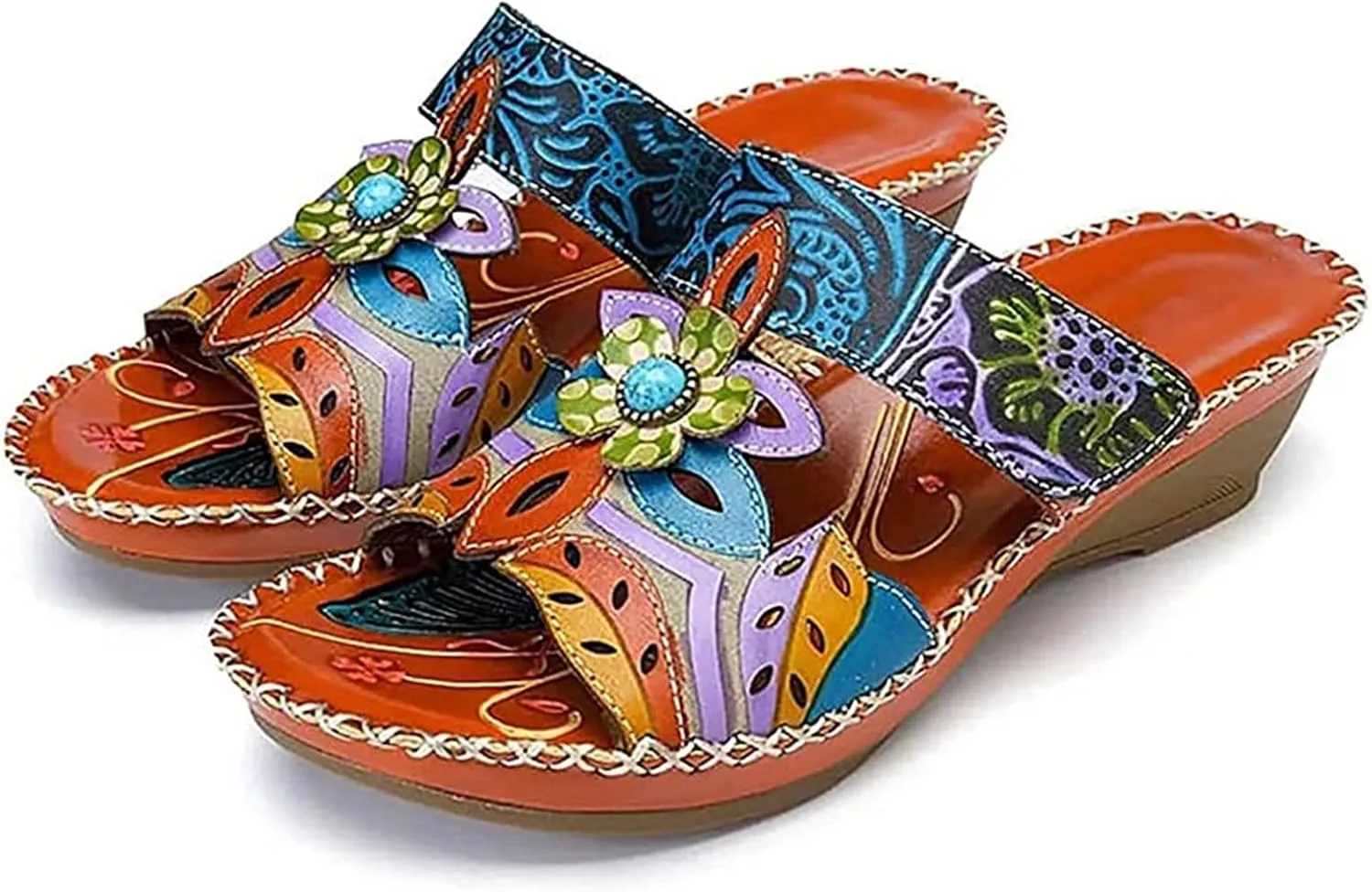 Sandals Women Comfortable Walking Orthopedic Slippers Arch Support Dressy Summer Casual Orthotic Flip Flops Slides