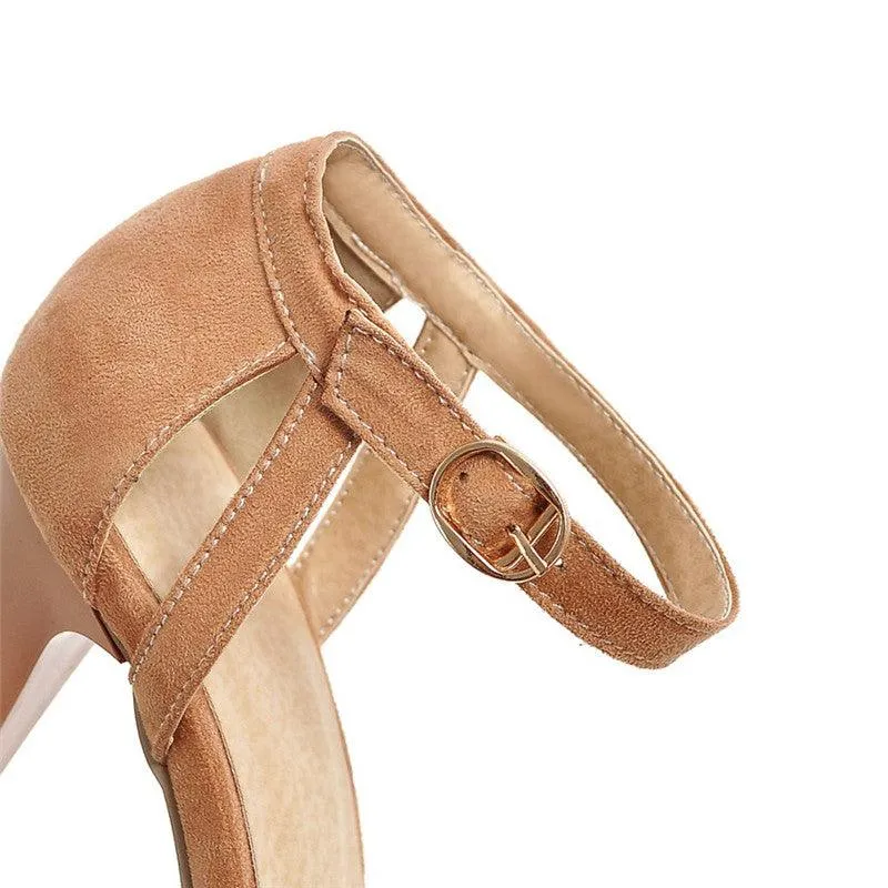 SASSY SUEDE SANDAL