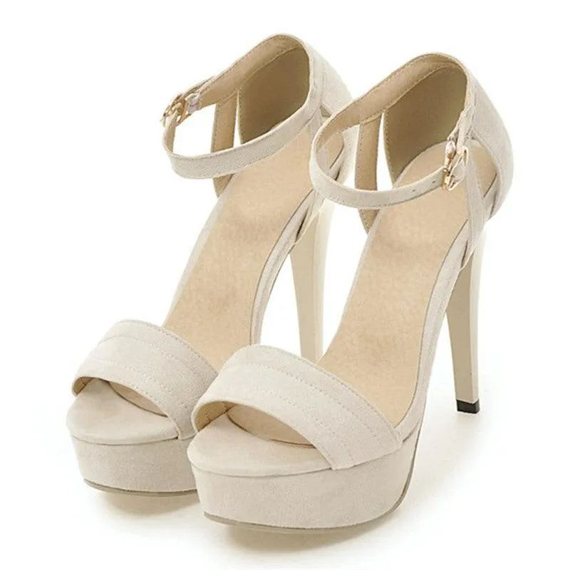 SASSY SUEDE SANDAL