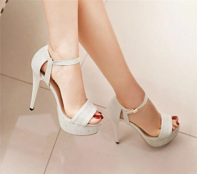 SASSY SUEDE SANDAL