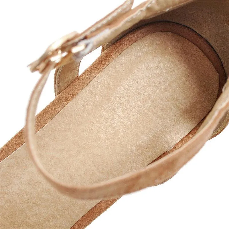 SASSY SUEDE SANDAL