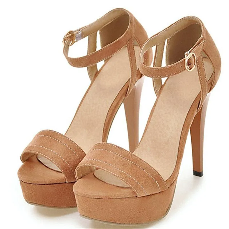SASSY SUEDE SANDAL