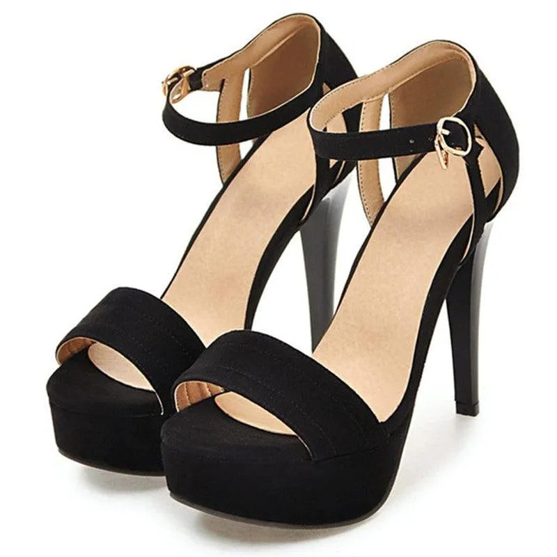 SASSY SUEDE SANDAL