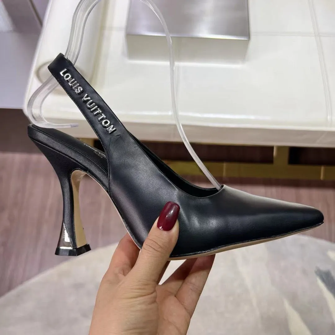 SE1283 LB Sparkle Slingback Pump / Size4-10