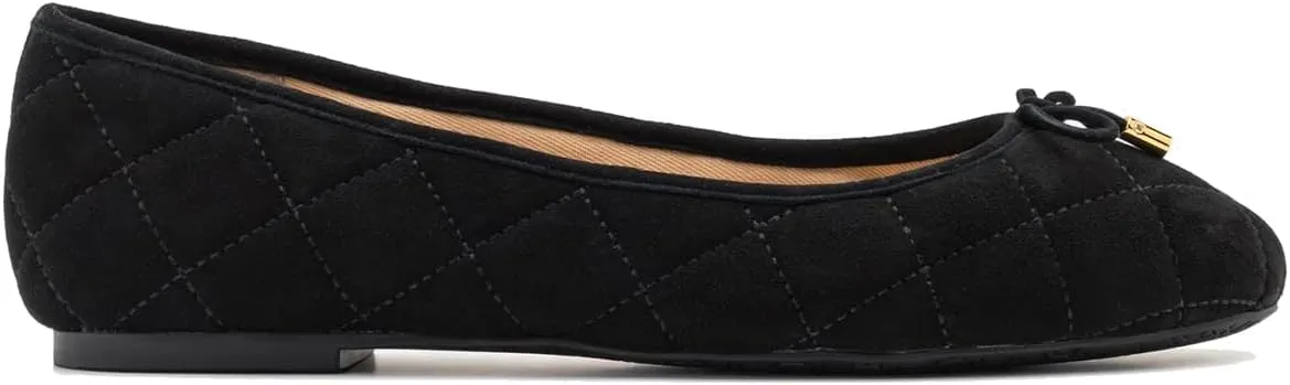 SHODENSE Women Bow Flats Suede Slip On Ballet Flats Round Closed Toe Quilted Ballerina Flats Comfort Flat Heel Dress Shoes Plaid Ladies Cute Elegant Casual Club Driver Flat Shoes Fall Daily 4-11 M US