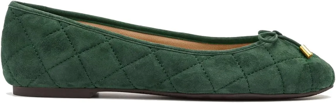SHODENSE Women Bow Flats Suede Slip On Ballet Flats Round Closed Toe Quilted Ballerina Flats Comfort Flat Heel Dress Shoes Plaid Ladies Cute Elegant Casual Club Driver Flat Shoes Fall Daily 4-11 M US