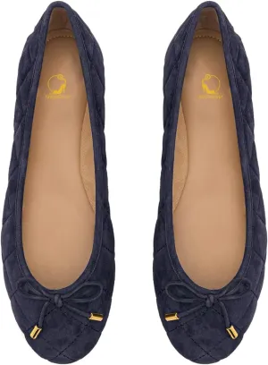 SHODENSE Women Bow Flats Suede Slip On Ballet Flats Round Closed Toe Quilted Ballerina Flats Comfort Flat Heel Dress Shoes Plaid Ladies Cute Elegant Casual Club Driver Flat Shoes Fall Daily 4-11 M US
