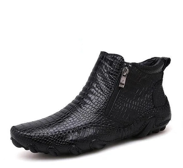 Shoes - Male Fashion Outdoor Martin Chelsea Ankle Boots