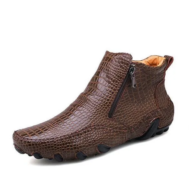 Shoes - Male Fashion Outdoor Martin Chelsea Ankle Boots