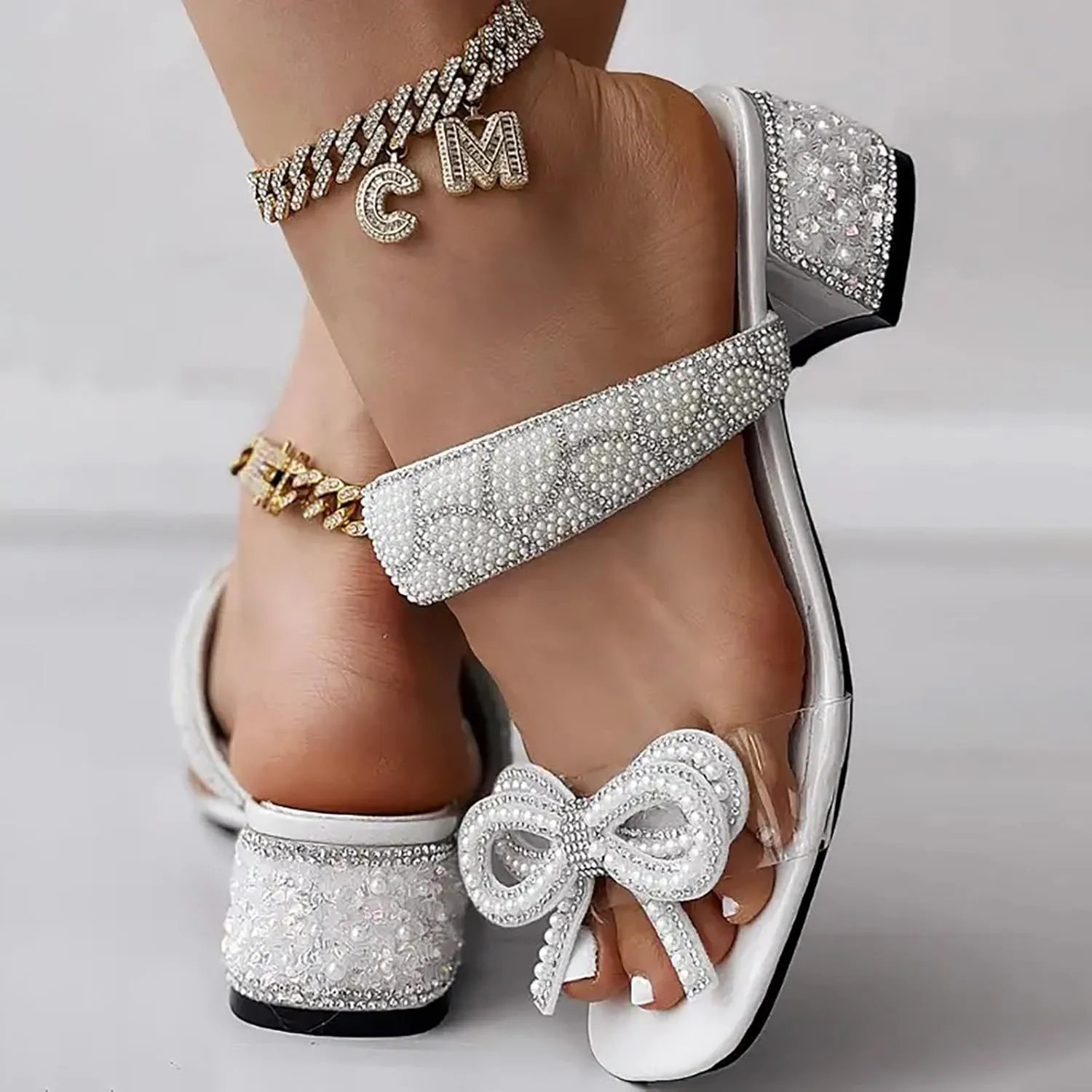 Silver Girl High Heel Black High Heel High Heel for Woman Casual Leisure Shoes High Heels Women