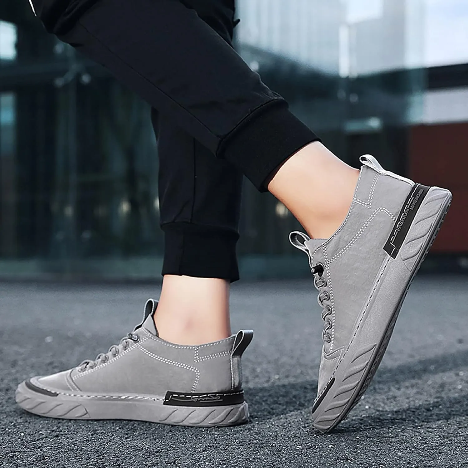 Slip on Shoes for Men Mens Wide Toe Box Sneakers Men's Slip-On Comfortable Light-Weight Shoes Mens Pickleball Shoes