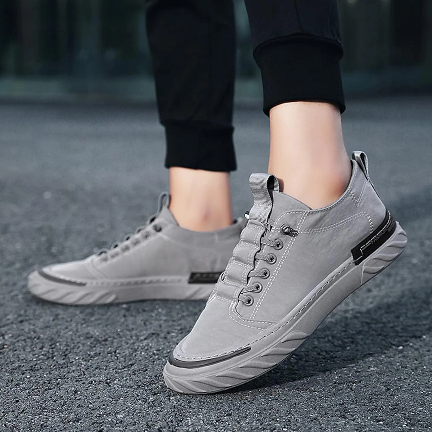 Slip on Shoes for Men Mens Wide Toe Box Sneakers Men's Slip-On Comfortable Light-Weight Shoes Mens Pickleball Shoes