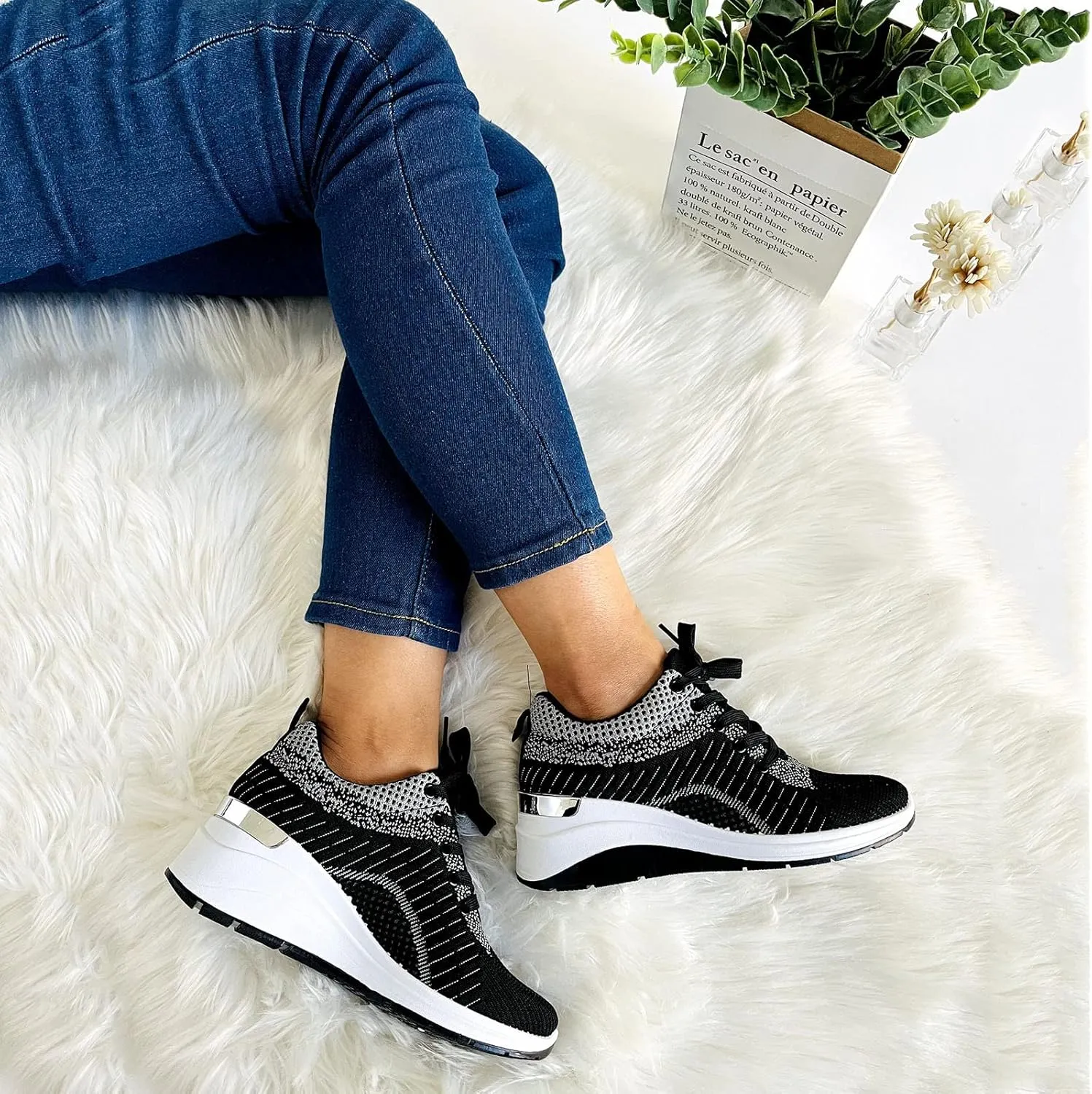 Slip on Shoes Women Shoes for Women Memory Foam Go Walk Slip on Tennis Shoes Womens Slip on Walking Shoes