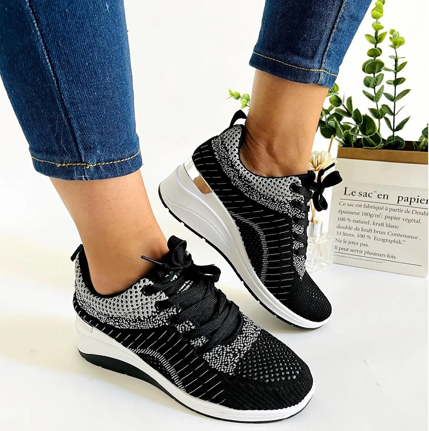 Slip on Shoes Women Shoes for Women Memory Foam Go Walk Slip on Tennis Shoes Womens Slip on Walking Shoes