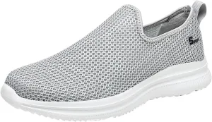 Sneakers for Women Walking Shoes Non Slip Lightweight Slip On Shoes Women Casual Shoes Dressy Casual White Platform Sneakers Slip On Tennis Shoe White Loafers
