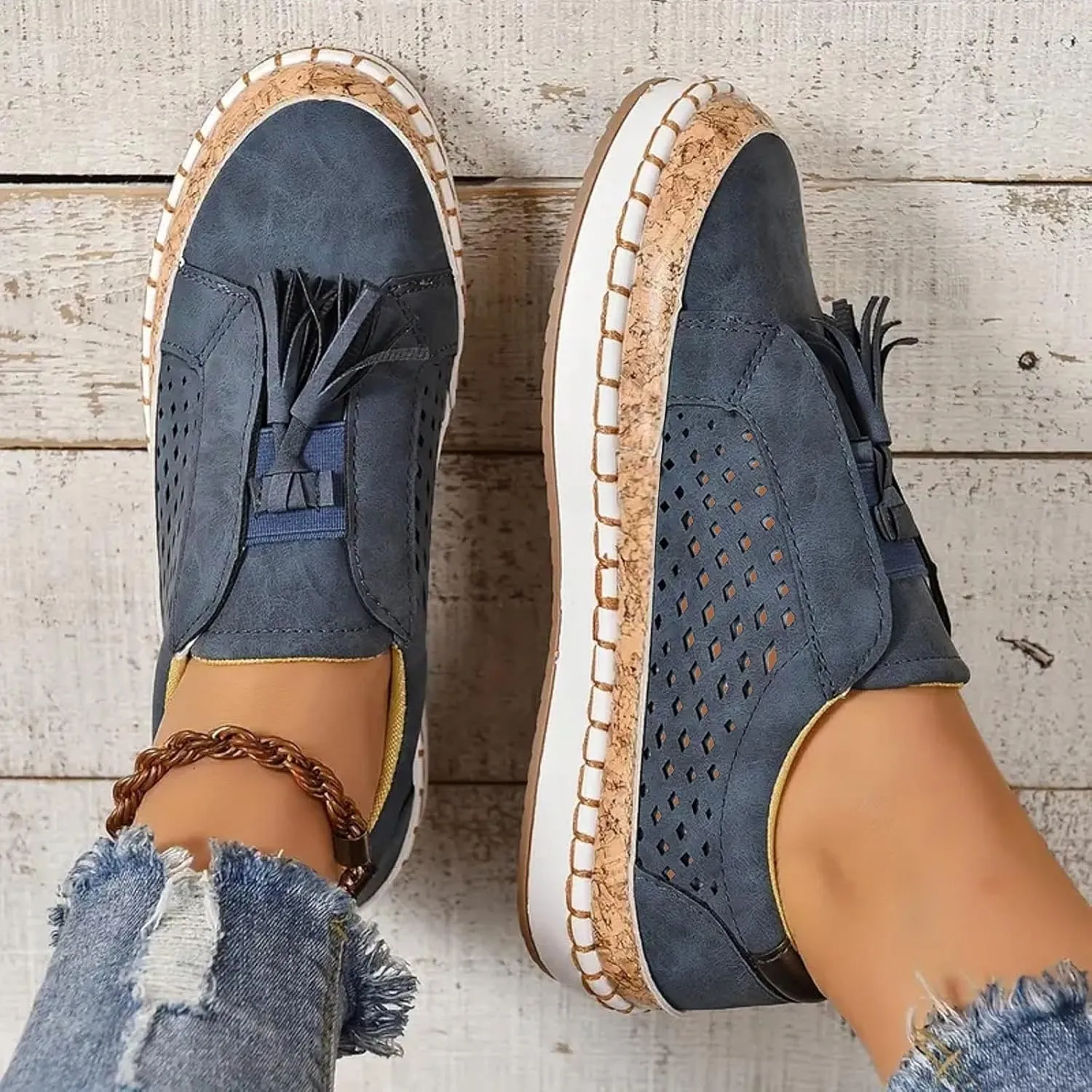 Sneakers for Women, Women Round Toe Canvas Flats Shoes Slip On Shoes Casual Sport Shoes Walkings Shoes Office Loafers