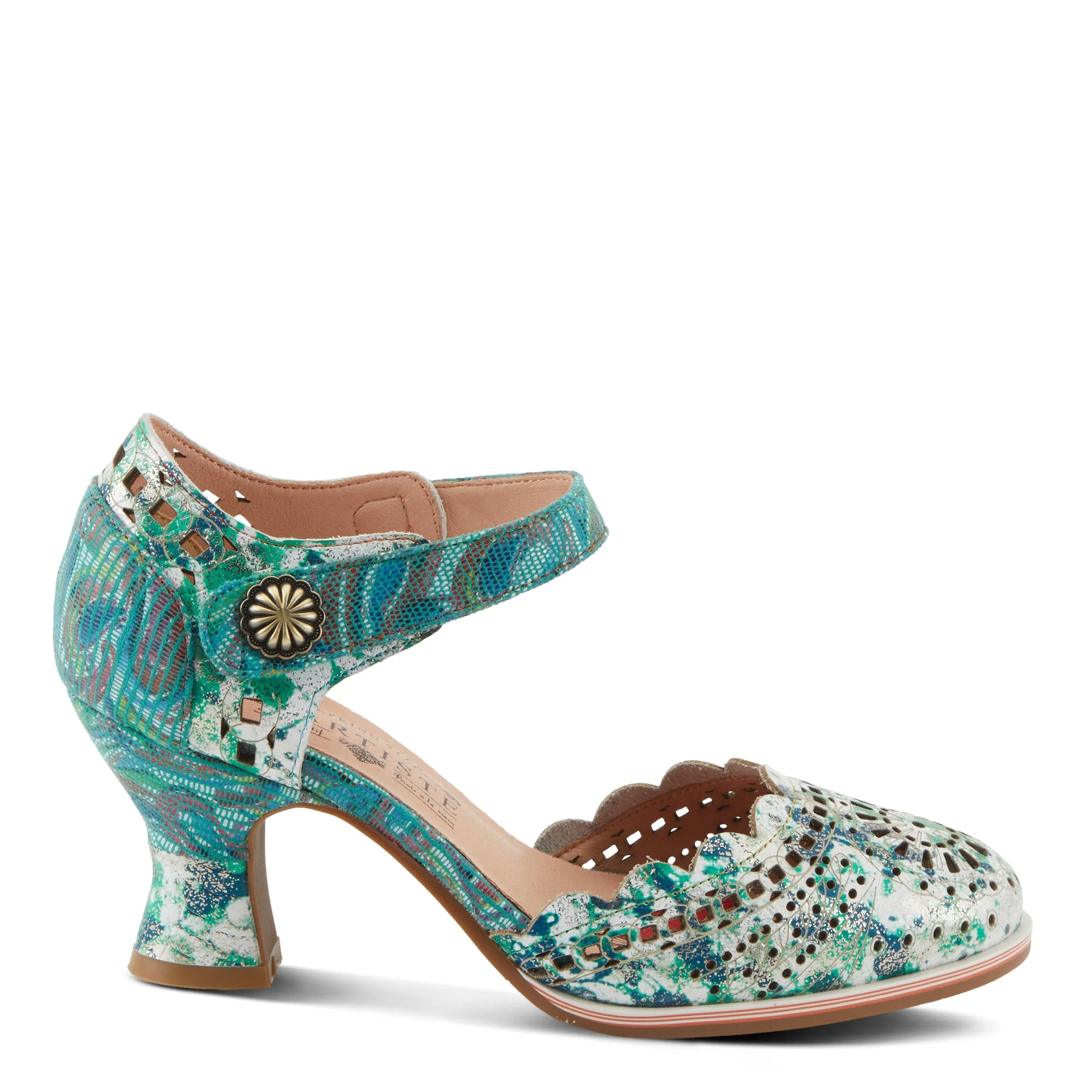 Spring Step Shoes L'Artiste Luxe Women's Exquisite Leather Salsa Heeled Shoes
