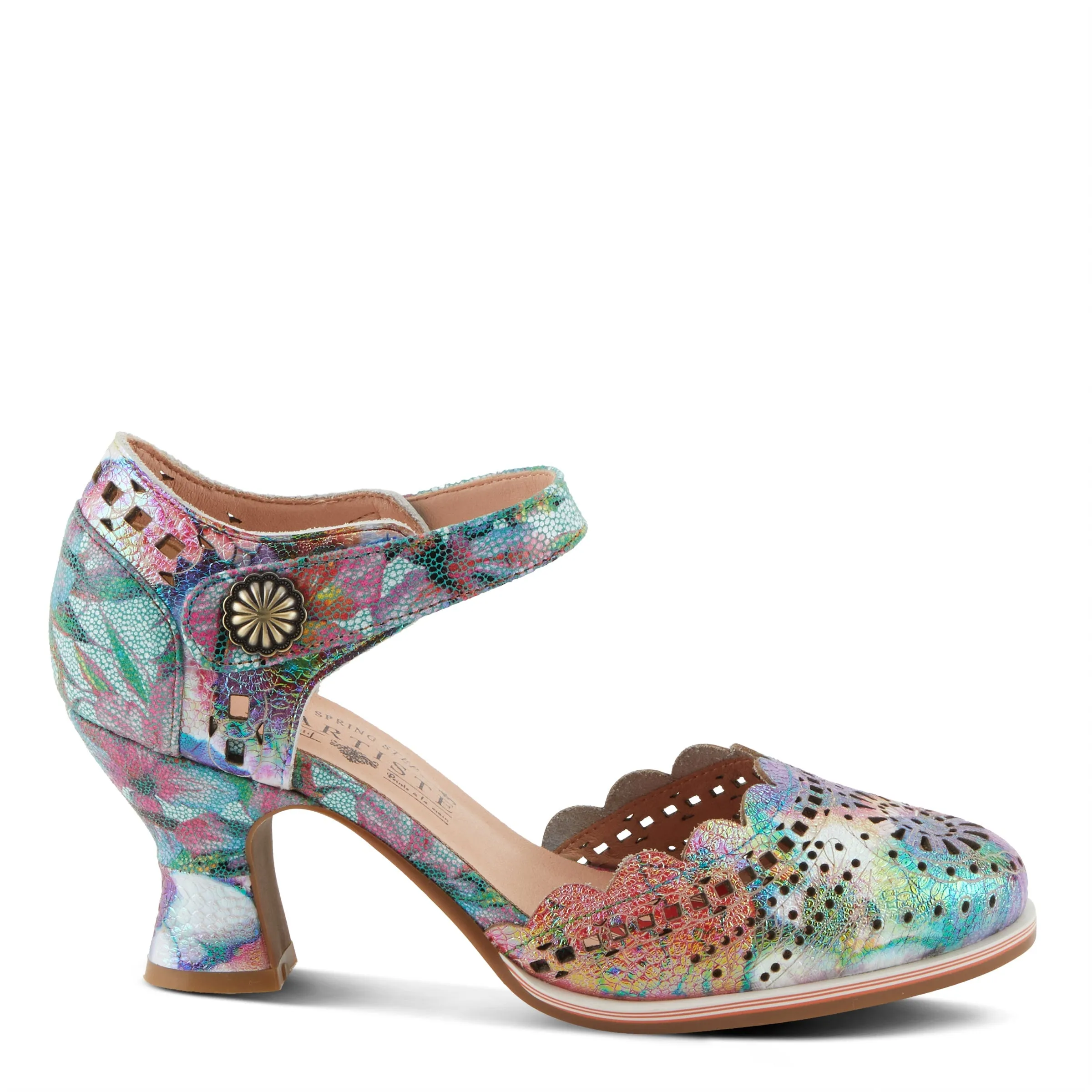 Spring Step Shoes L'Artiste Luxe Women's Exquisite Leather Salsa Heeled Shoes