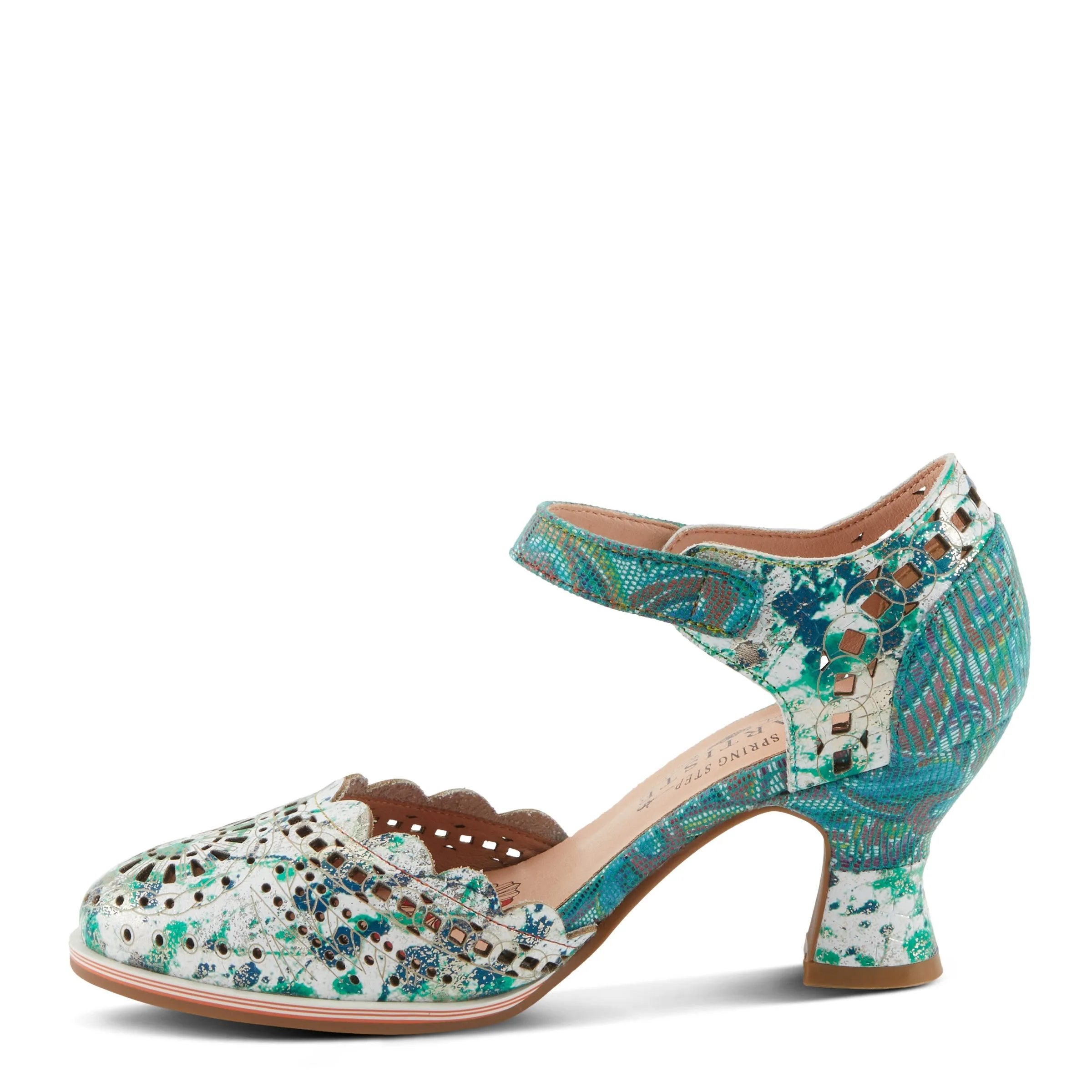 Spring Step Shoes L'Artiste Luxe Women's Exquisite Leather Salsa Heeled Shoes