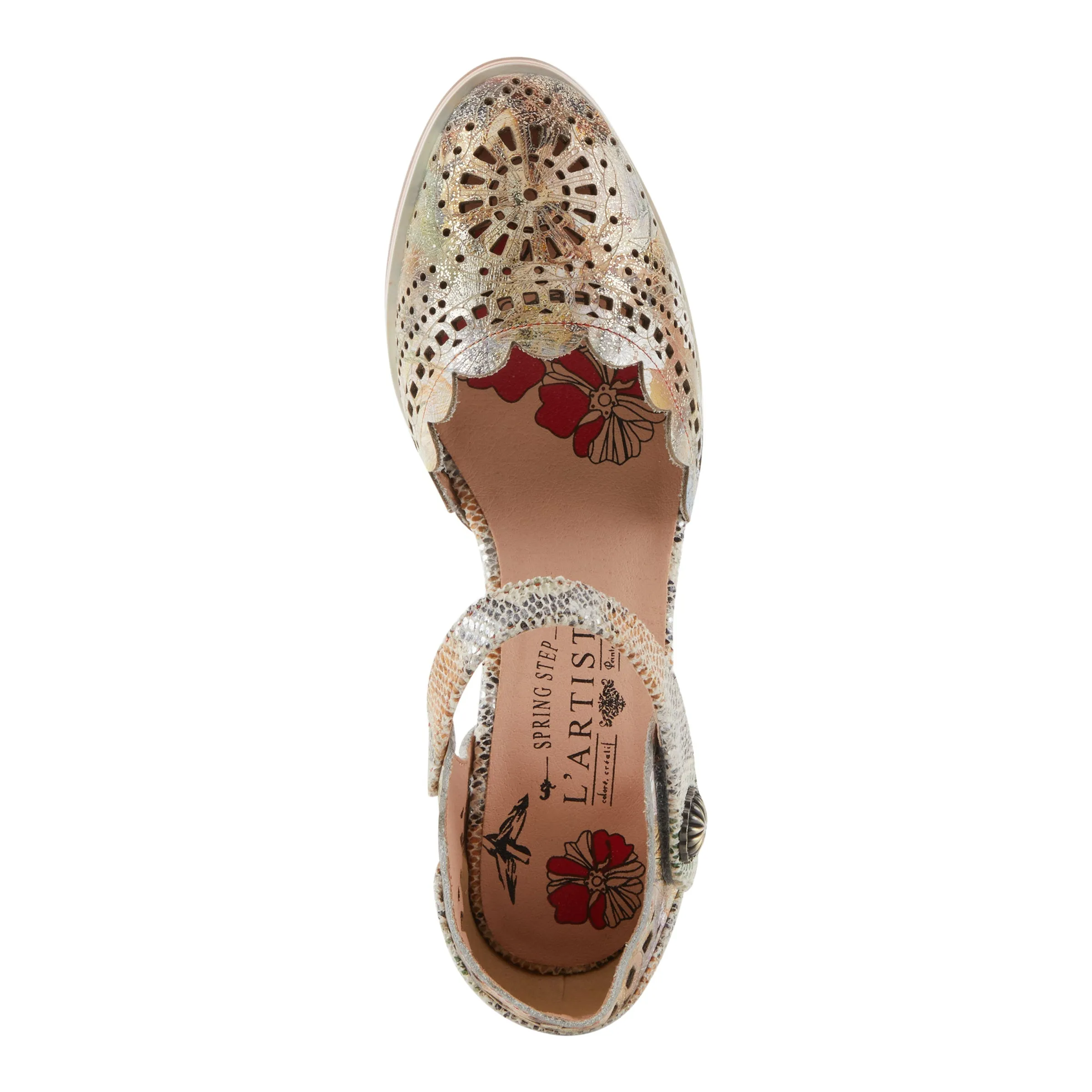 Spring Step Shoes L'Artiste Luxe Women's Exquisite Leather Salsa Heeled Shoes