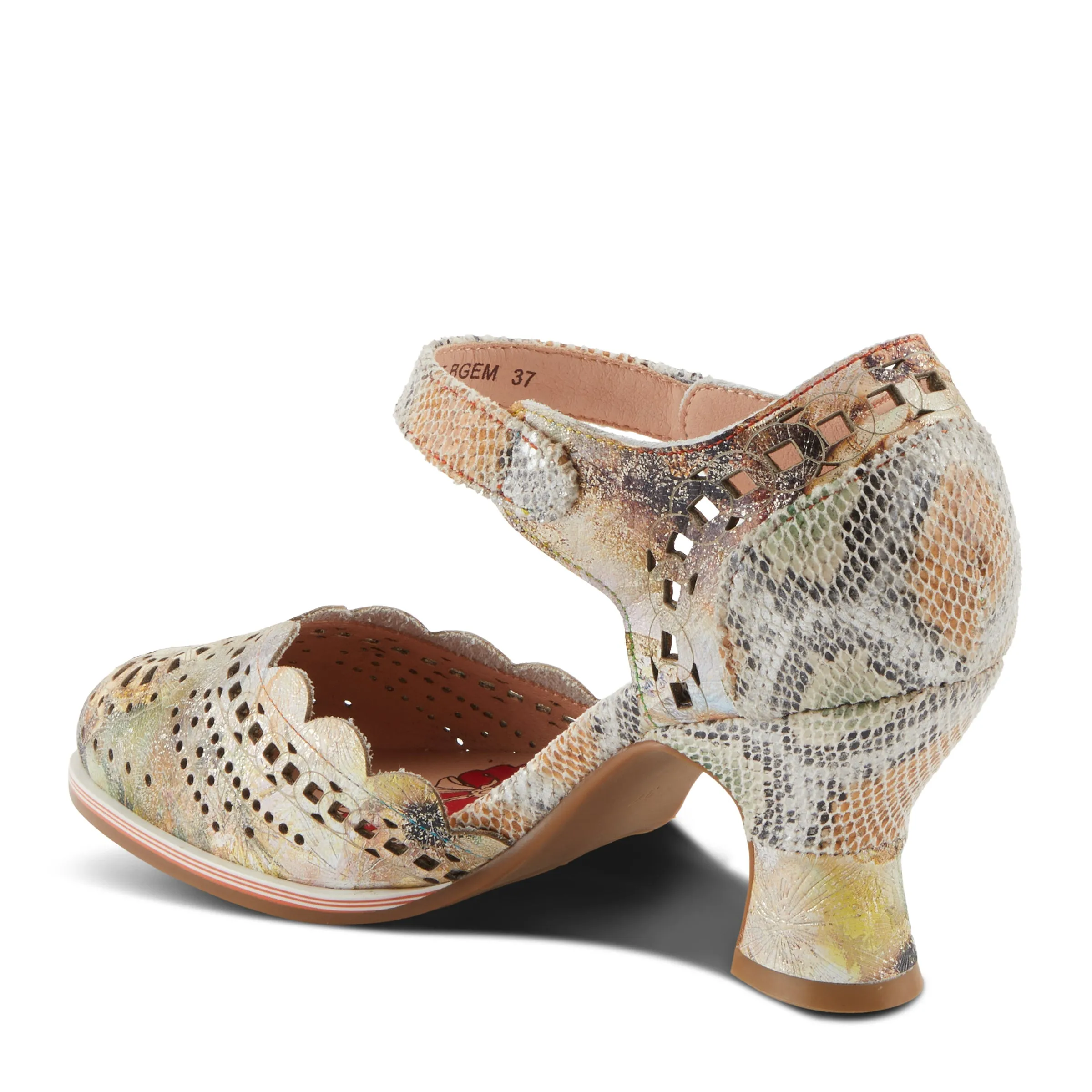 Spring Step Shoes L'Artiste Luxe Women's Exquisite Leather Salsa Heeled Shoes