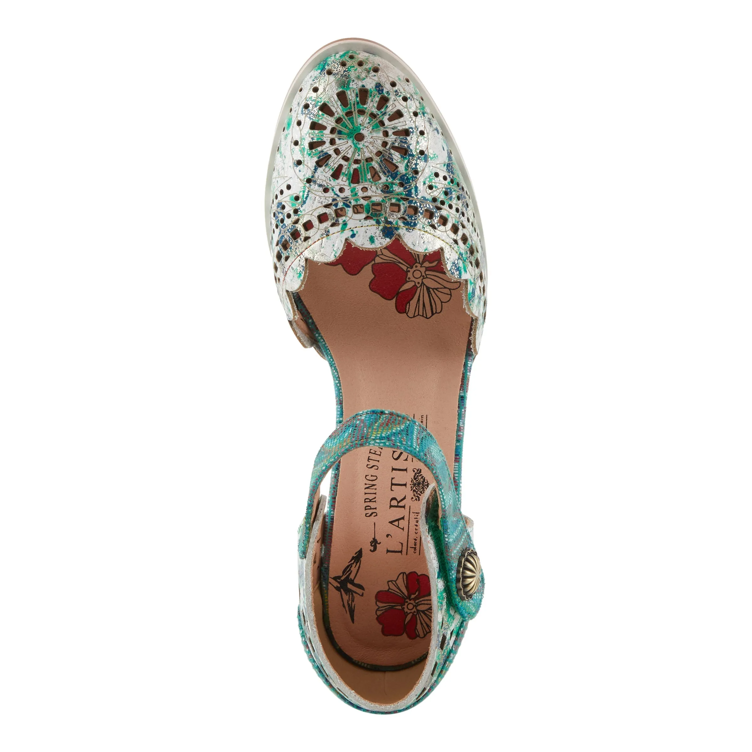 Spring Step Shoes L'Artiste Luxe Women's Exquisite Leather Salsa Heeled Shoes