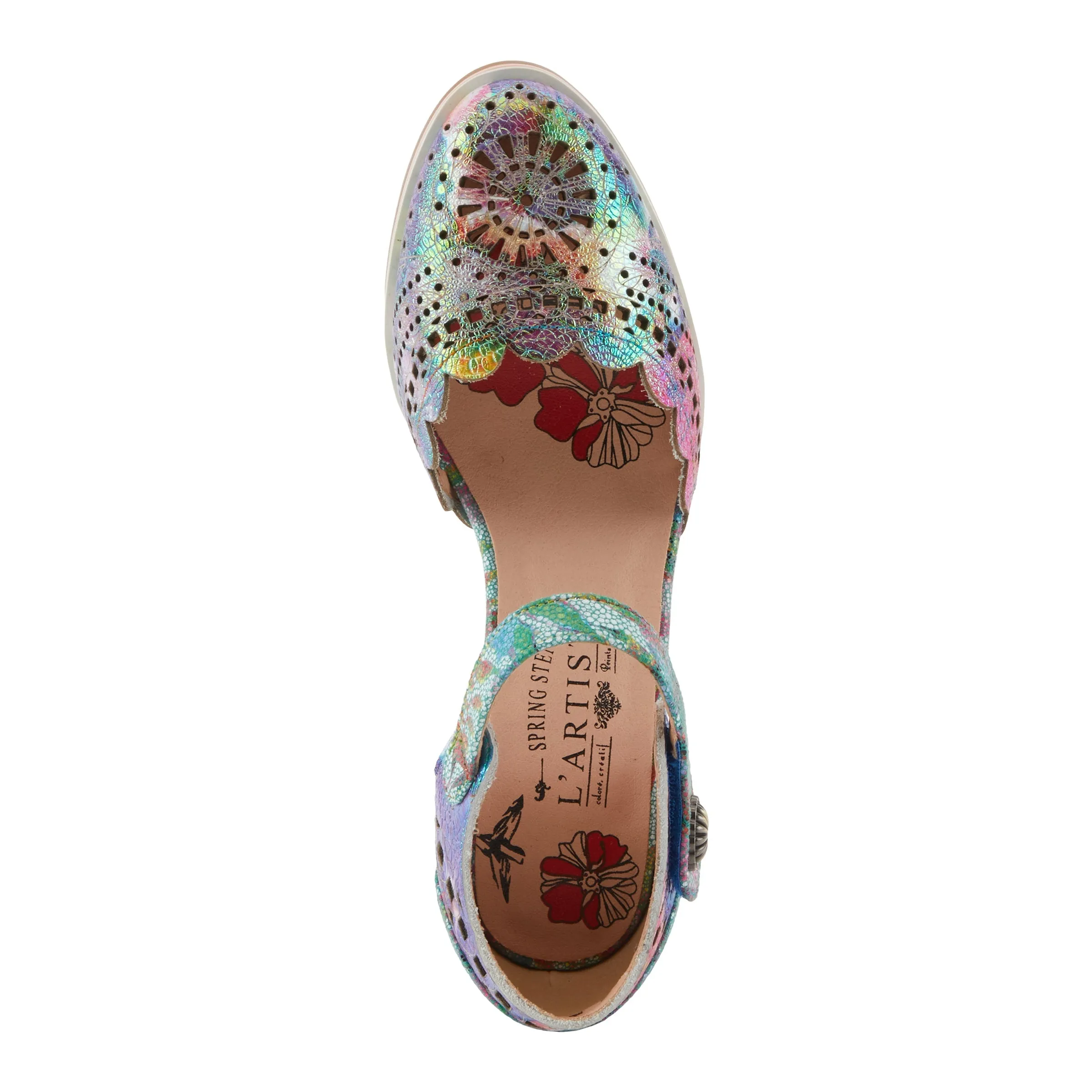 Spring Step Shoes L'Artiste Luxe Women's Exquisite Leather Salsa Heeled Shoes