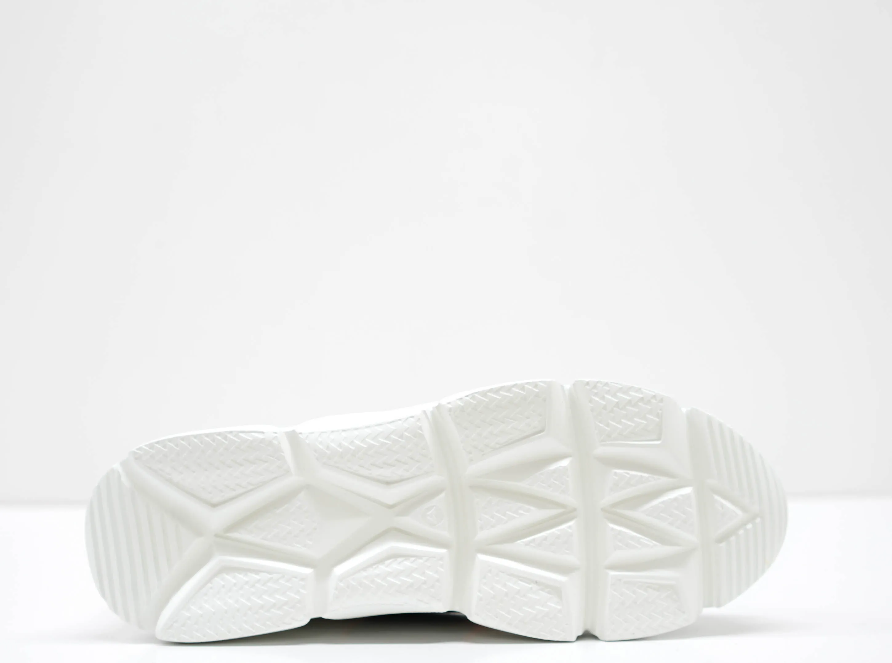 Stokton Women's White & Orange Leather Sneaker, Style Name 650 -D  SOLD OUT