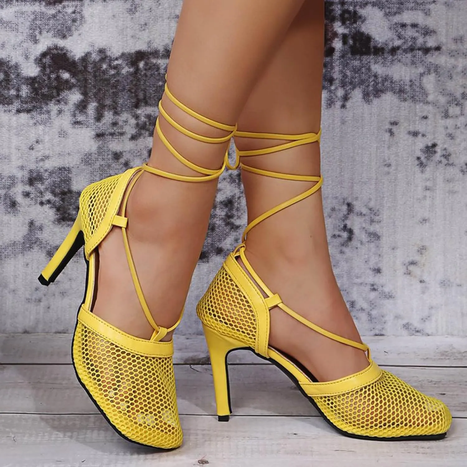Strappy Heels for Women Prom Heeled Sandals for Women Women's Sandals Women's Chunk Low Heel Pump Sandals