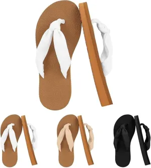 Summer Beach Sandals for Women 2025 Vacation Comfortable Yoga Flip Flops Fashion Boho Thong Sandals Soft Cushion Sliders Indoor Outdoor