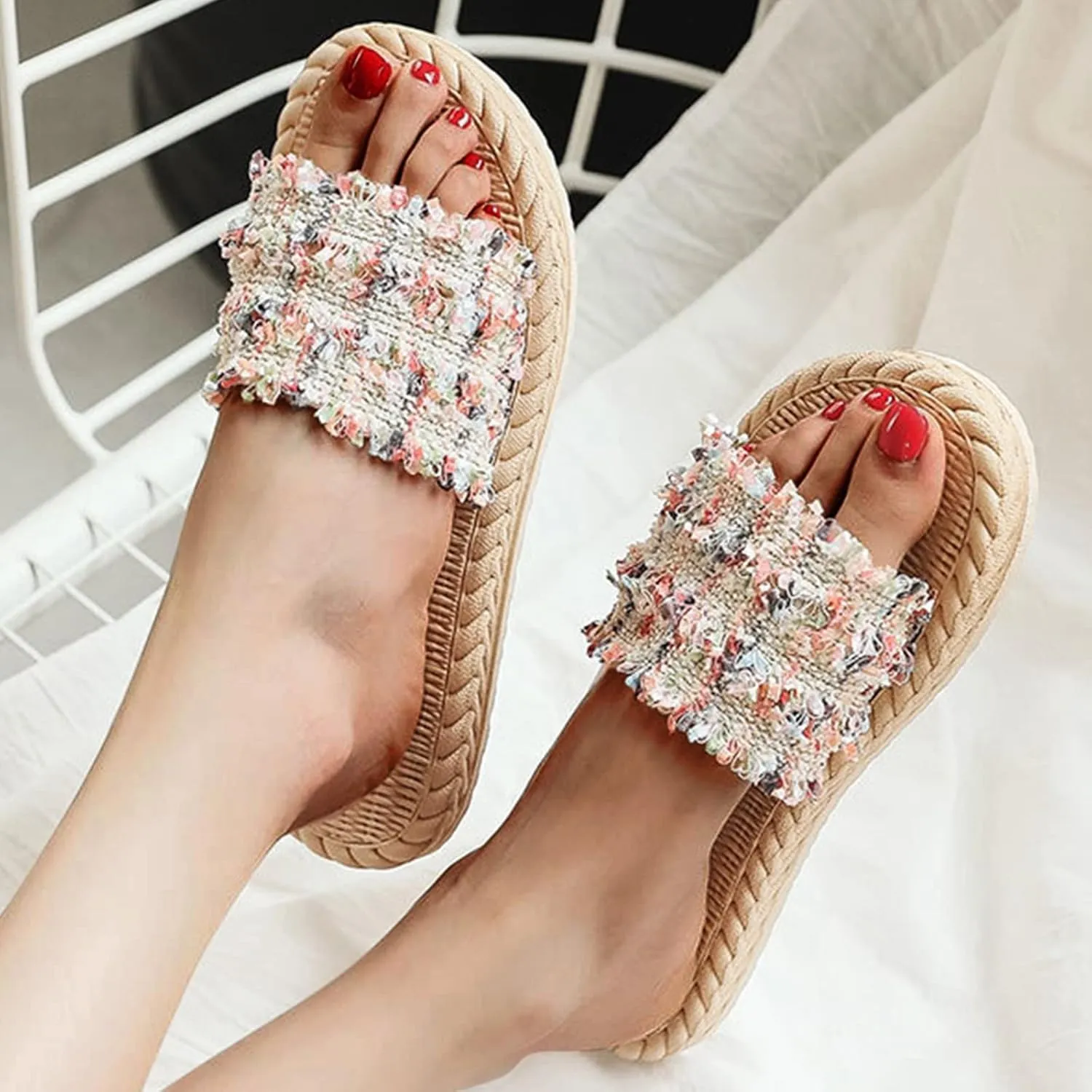 Summer Sandals for Women Beach Spring Summer Casual Flat Women's Fashion Slippers Sandals Women's slipper