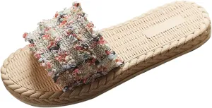 Summer Sandals for Women Beach Spring Summer Casual Flat Women's Fashion Slippers Sandals Women's slipper