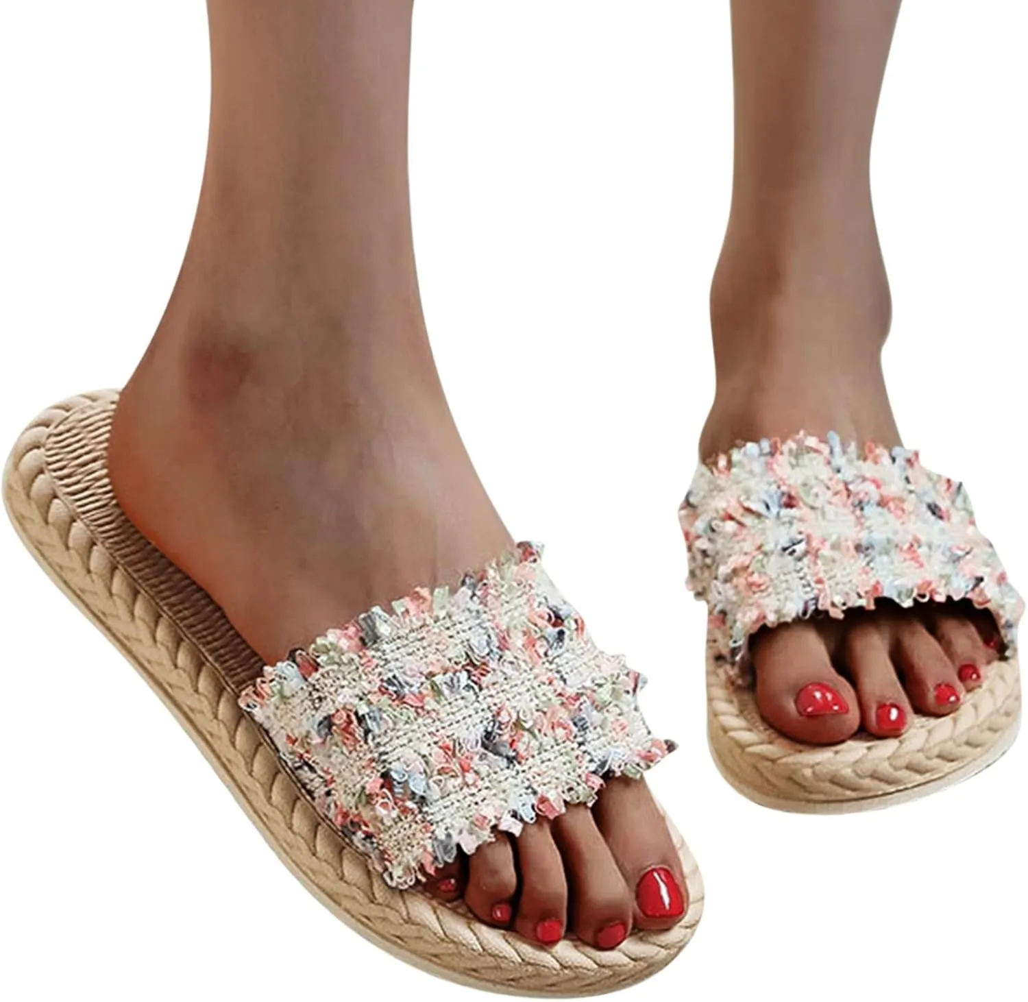 Summer Sandals for Women Beach Spring Summer Casual Flat Women's Fashion Slippers Sandals Women's slipper