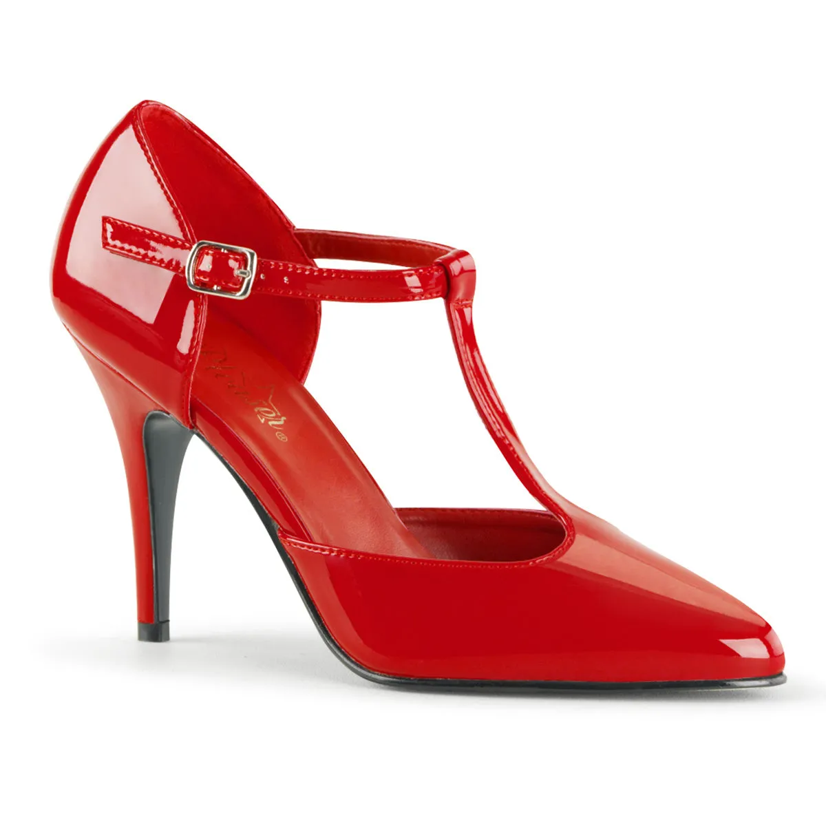 T-Strap D'Orsay Red Heels