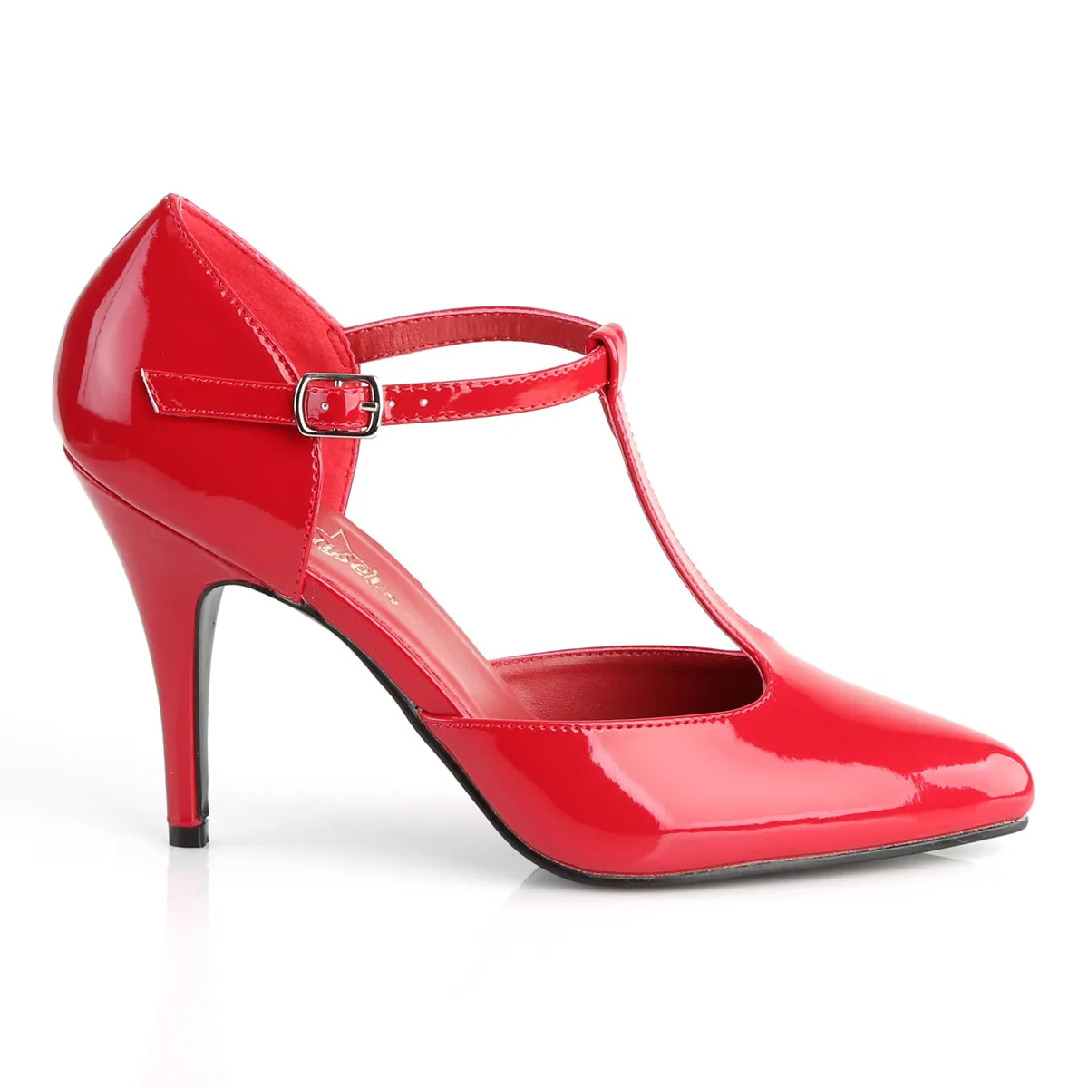 T-Strap D'Orsay Red Heels