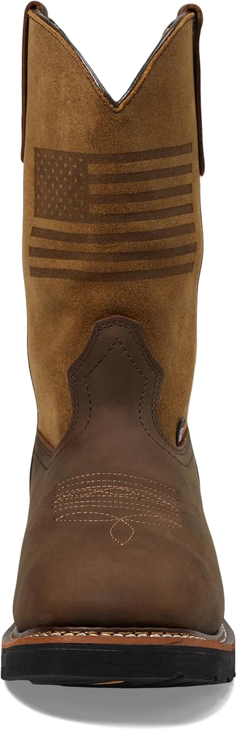 Thorogood Men's Western Work 11" Waterproof Square Toe Work Boot