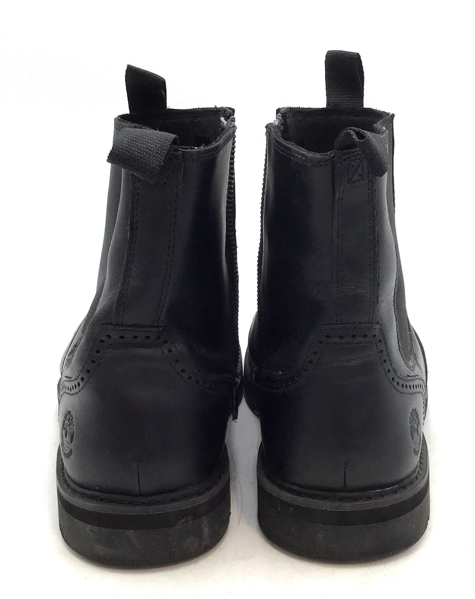 Timberland Men's Black Ankle Chelsea Boots - Size 12