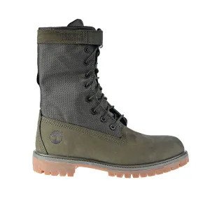 Timberland Premium 6-Inch Men's Gaiter Boots Dark Green Nubuck