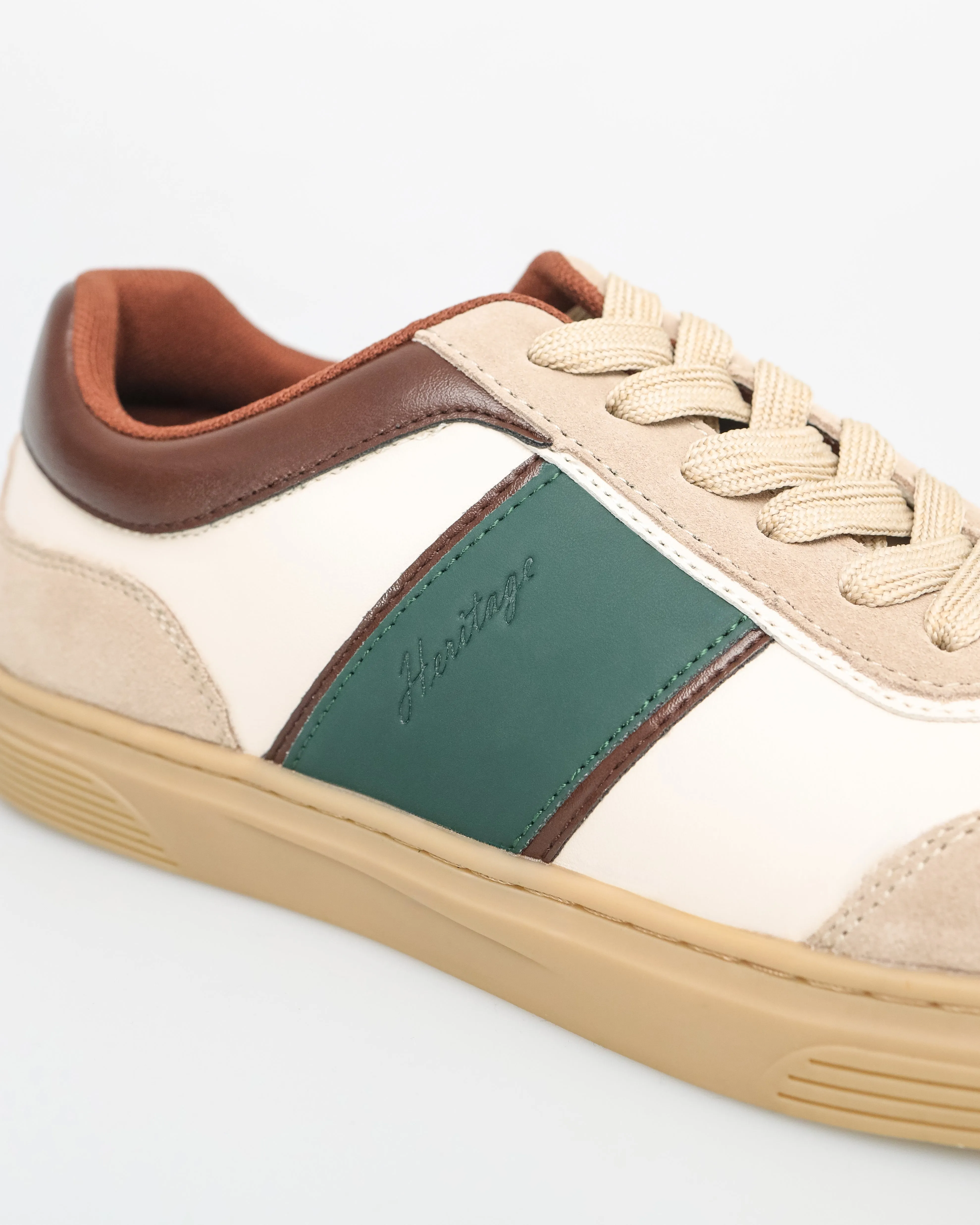 Tomaz C673 Men's Canvas Stripes Sneakers
