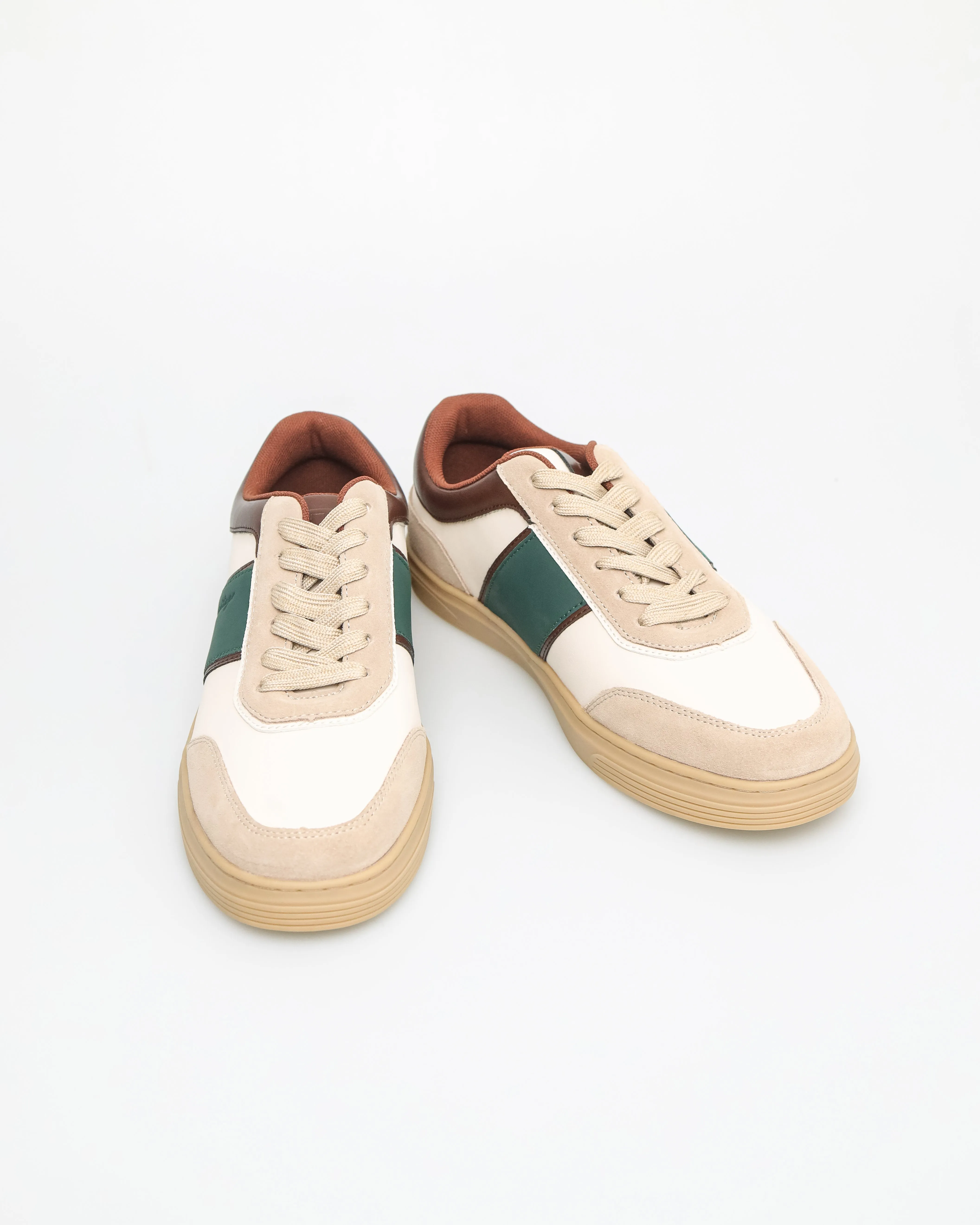 Tomaz C673 Men's Canvas Stripes Sneakers