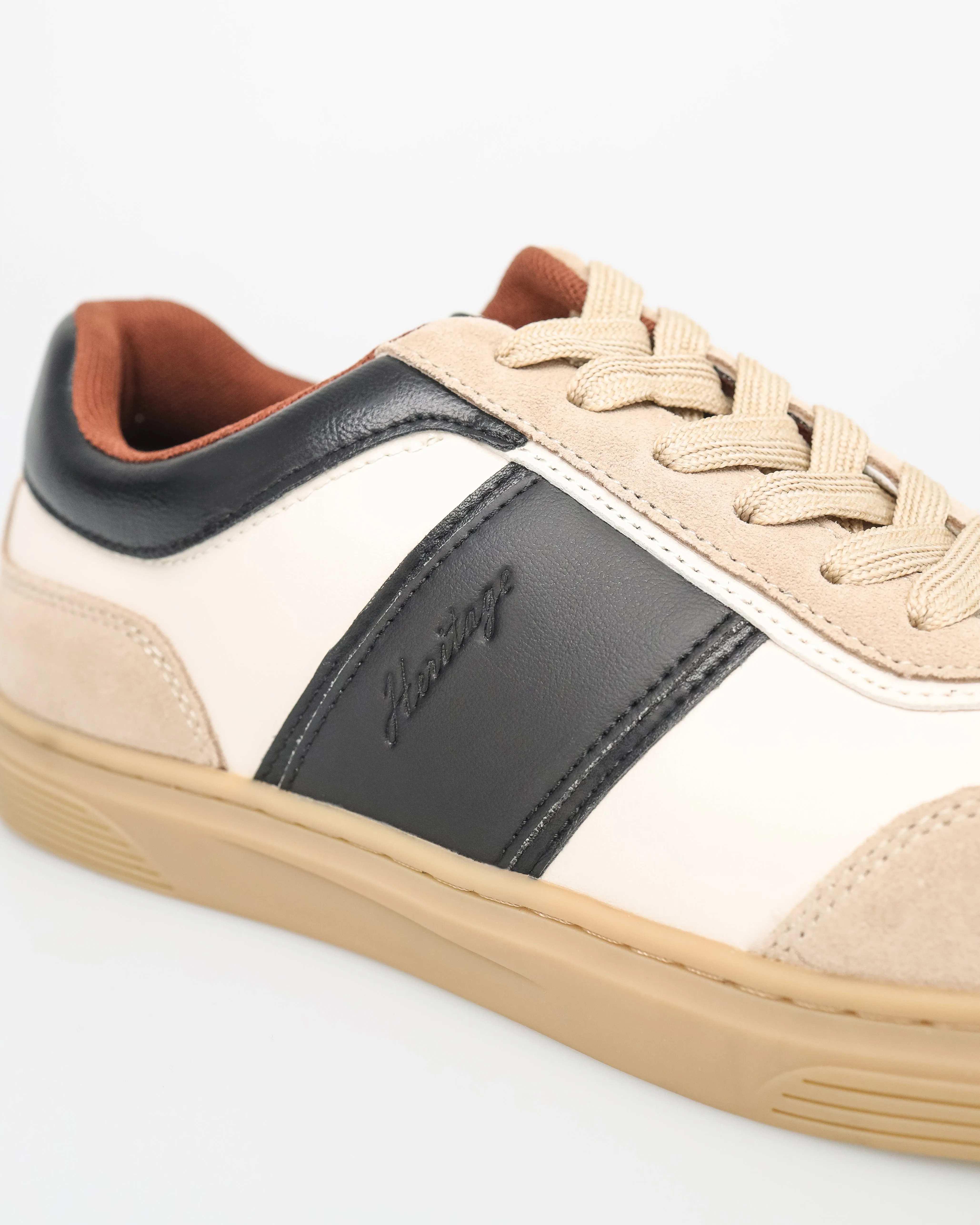 Tomaz C673 Men's Canvas Stripes Sneakers