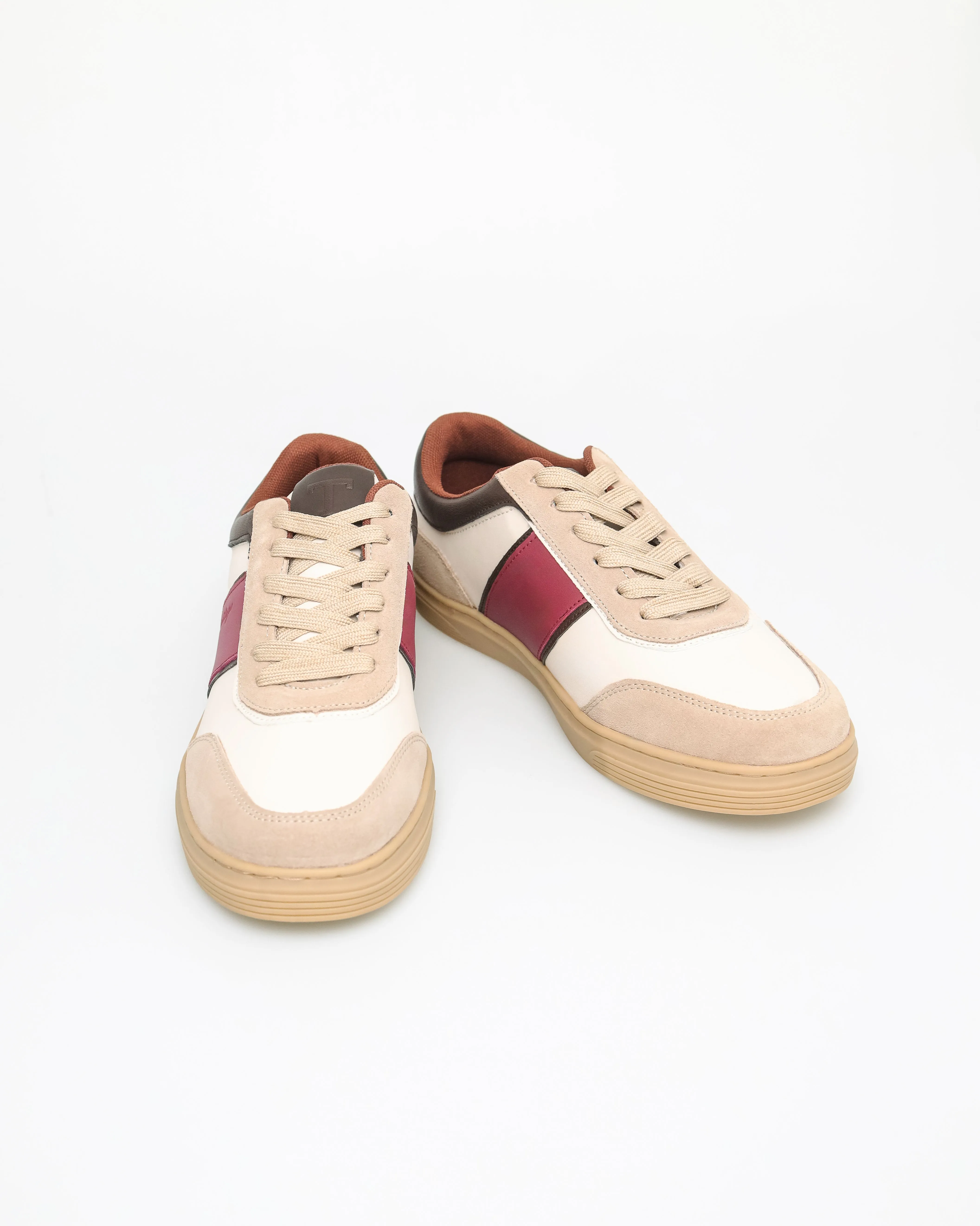 Tomaz C673 Men's Canvas Stripes Sneakers