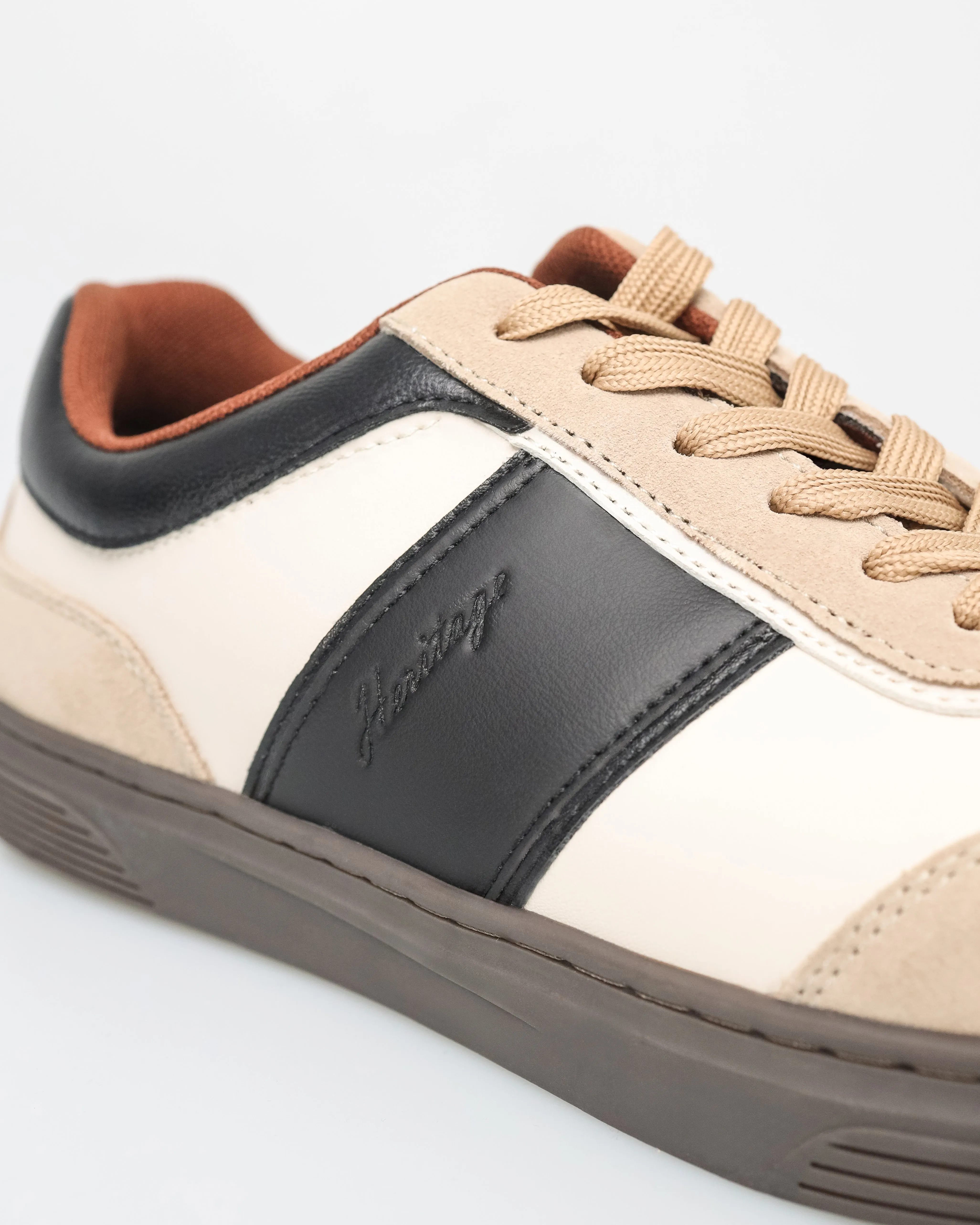 Tomaz C673 Men's Canvas Stripes Sneakers